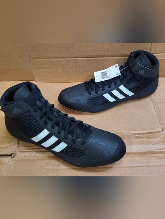 adidas Other - Adidas Lightweight Wrestling Shoes Black/White Men Size 15 NWT